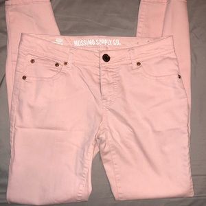 Blush Pink Rose Gold Skinny Jeans Mossimo Size 9